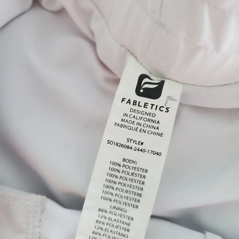 🔥 Fabletics Latrice Short Yellow Green Tie Dye Print Shorts Medium Athletic - Picture 9 of 16